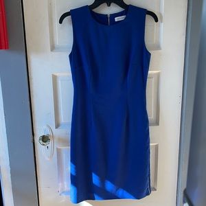 Sleeveless, Royal Blue Dress